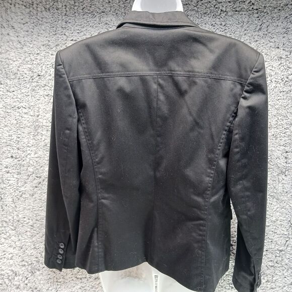 Worthington Stretch Woman's 10 Blazer. Shoulder Pads, 2 Button Front. 80's, Y2K. - Picture 9 of 13